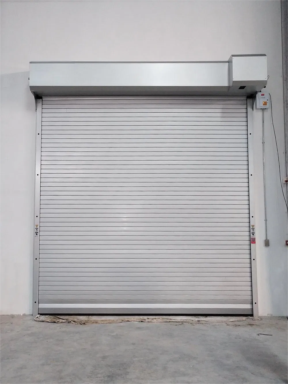 Certified Fireproof Curtain Door - Ideal for Warehouses, Garages & Retail Spaces