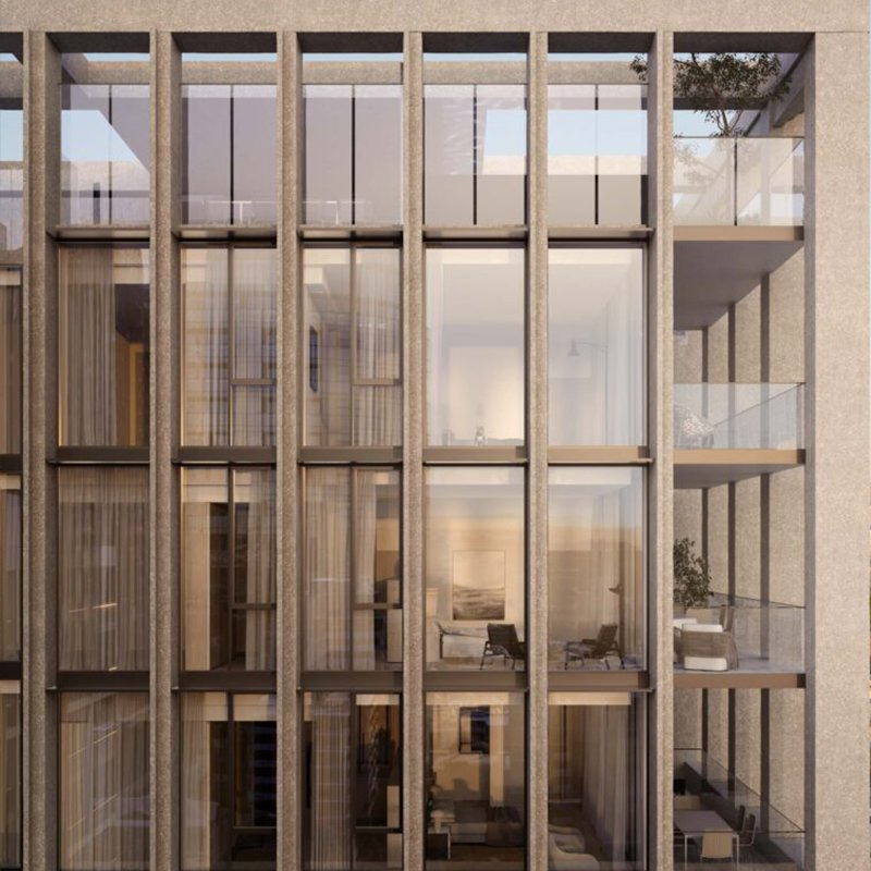 Transparent Panoramic View Structural Double-Glass Insulated Glazing Window Wall System