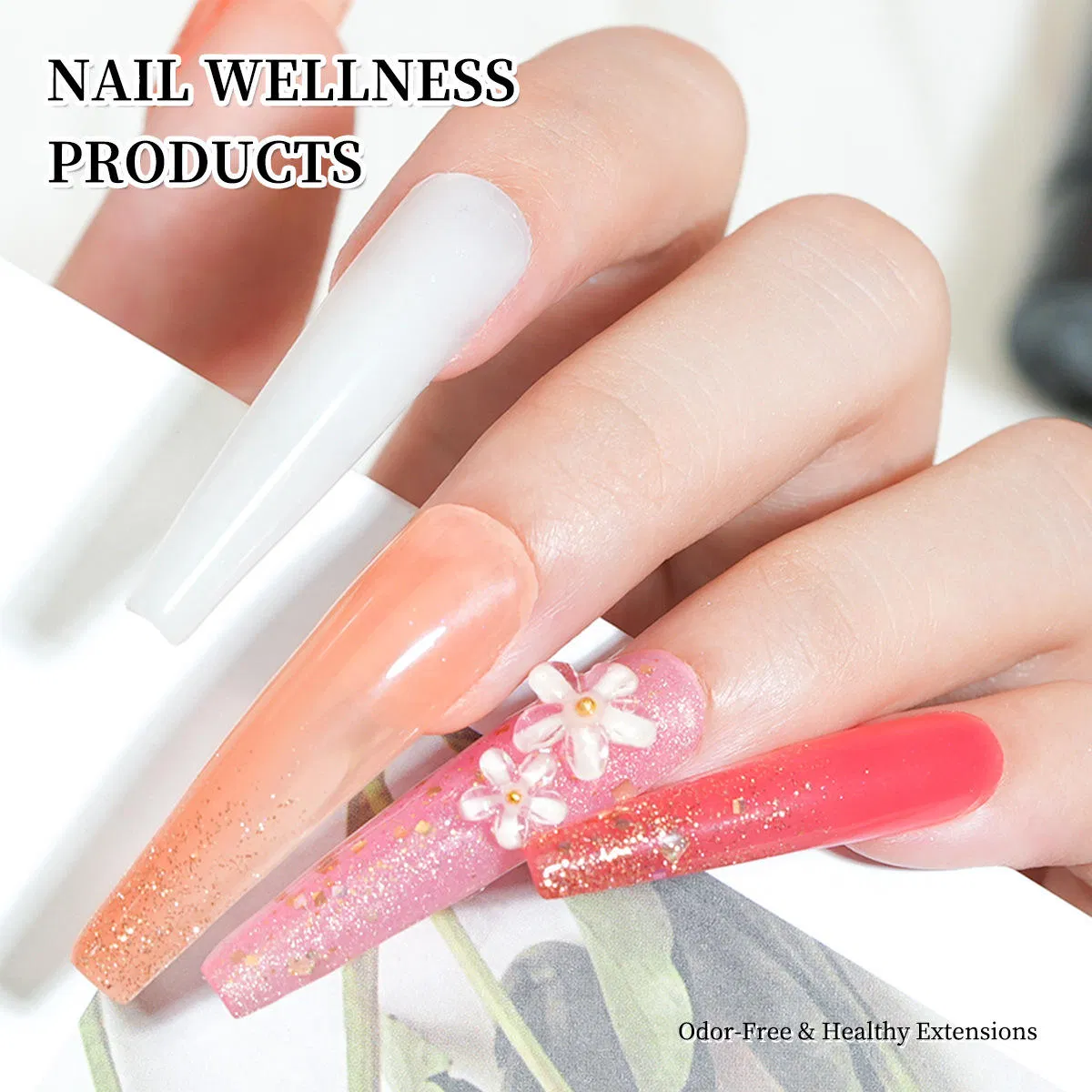 30ml Extension Gel Finger Quick Building Extensions Acrylic Poly UV Gel Polish