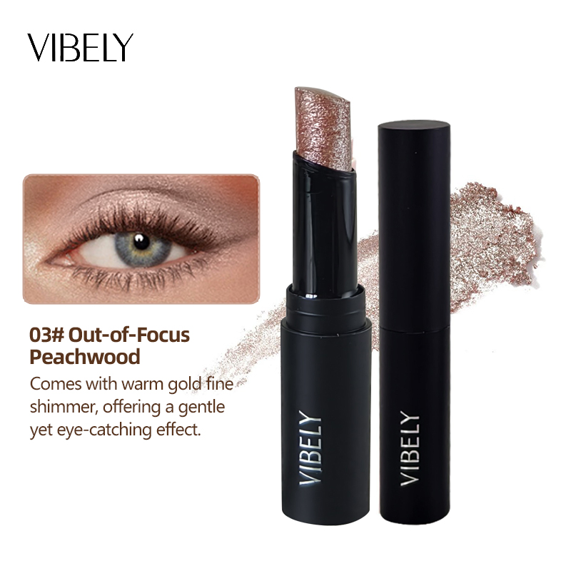 Private Label Waterproof Pearlescent Eye Shadow Pencil Shimmering Glitter Eyeshadow Stick