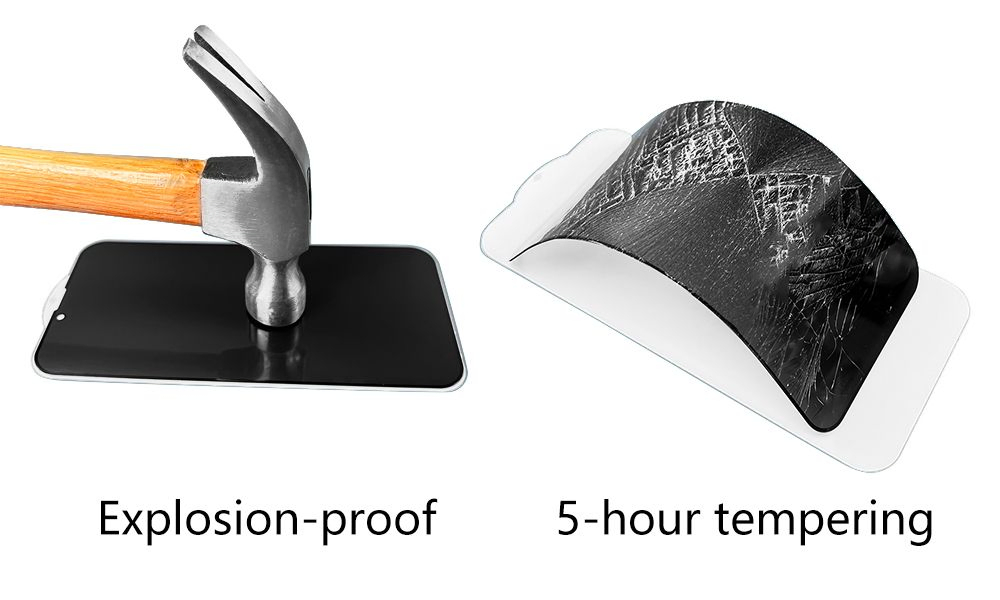 Защитное стекло Anti-Oil для iPhone 16 с гидрофобным покрытием