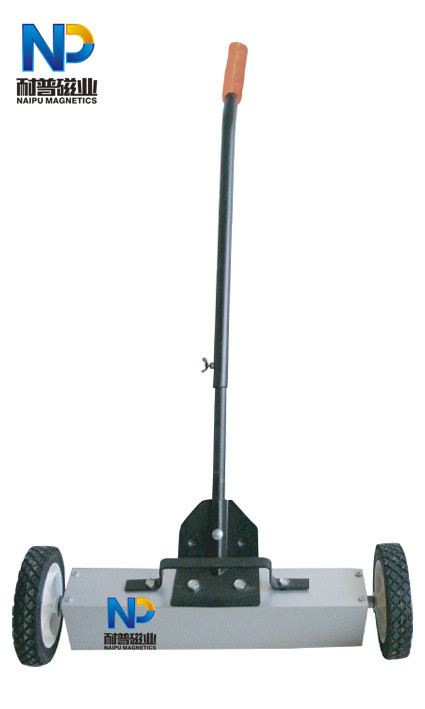 13-Inch Magnetic Sweeper for Effortless Cleanup and Debris Removal