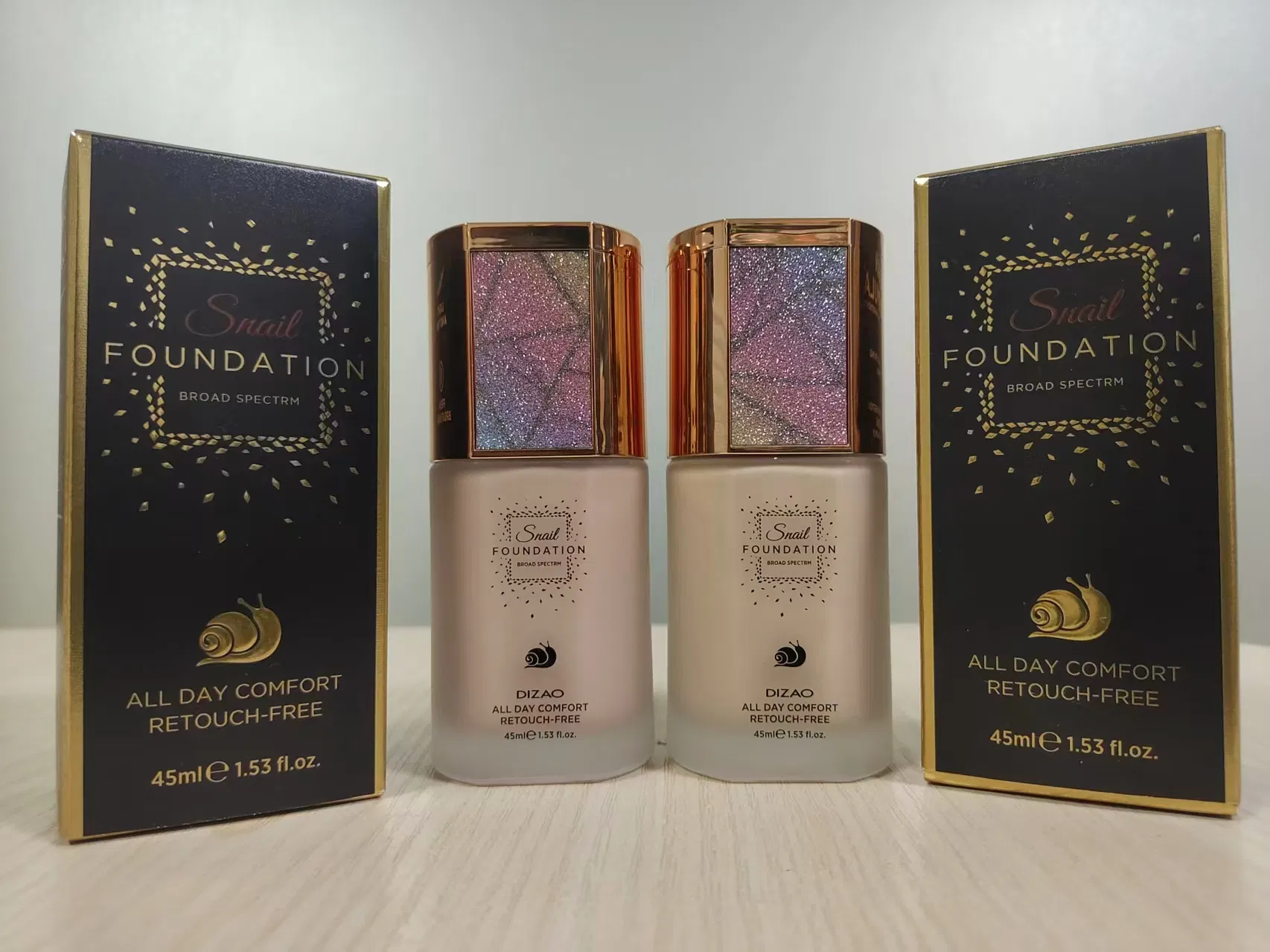 Snail Foundation Broad Spectrm All Day Comfort Retouch-Free