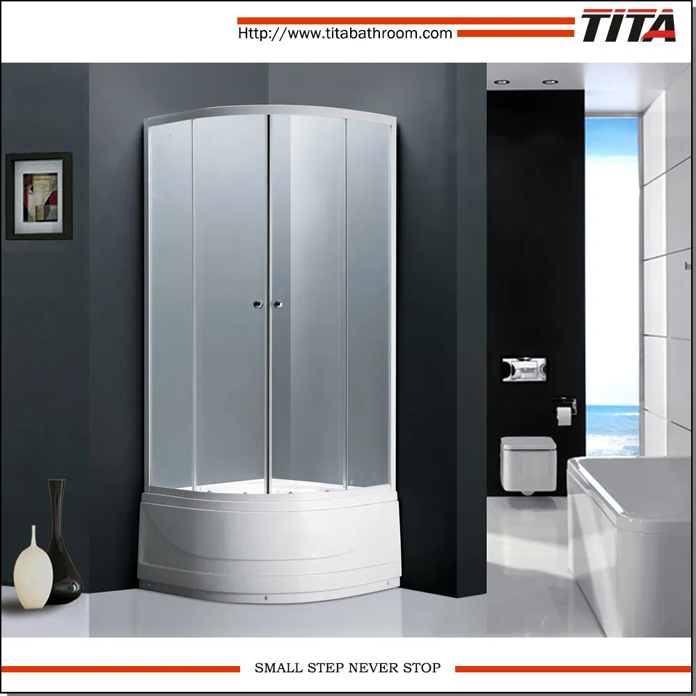 Cheap Tempered Glass Shower Cubicle Sizes Rome-D