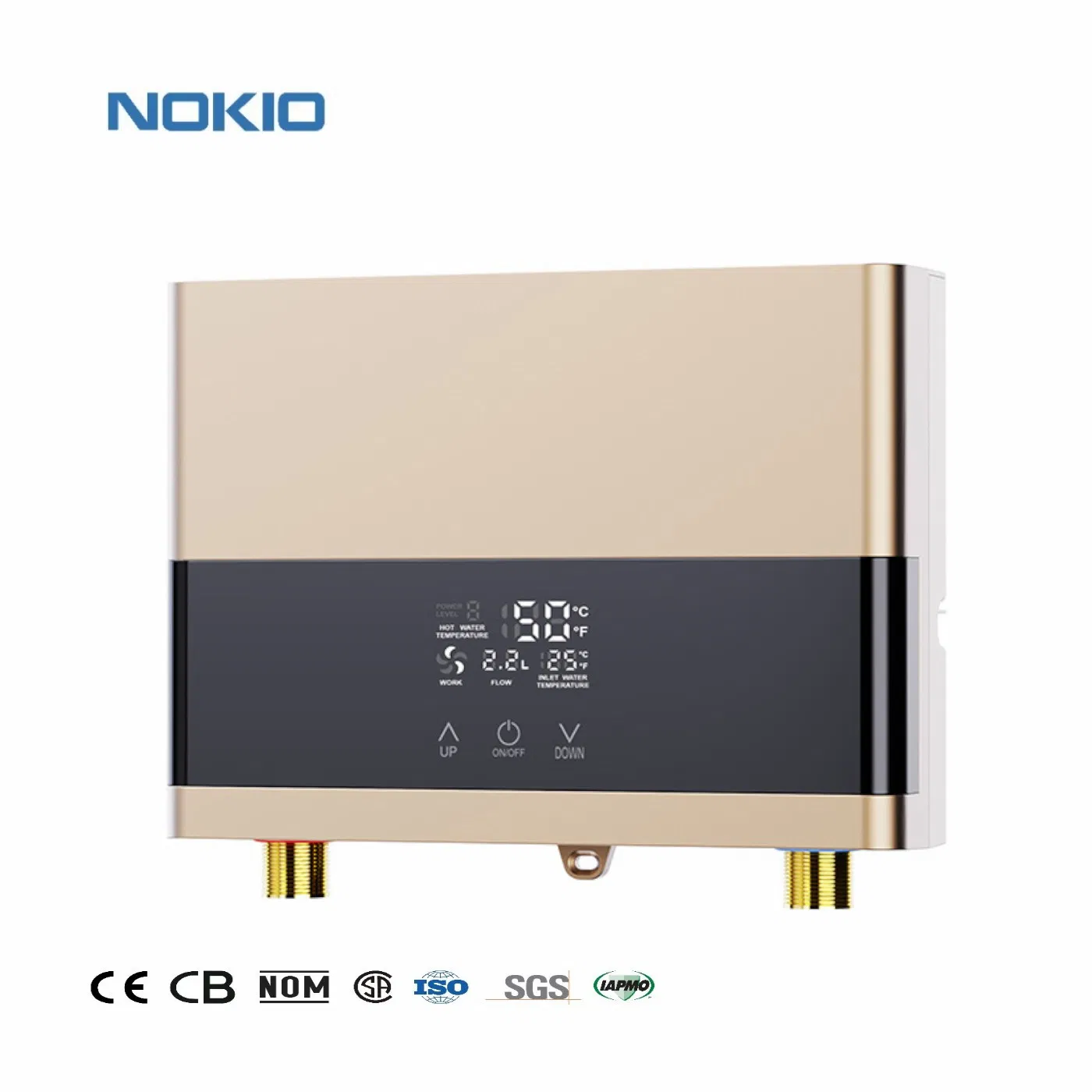Anti-Dry-Buming Protection Instant Heating Type Nokio Carton Hot Water Heater