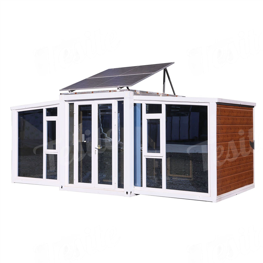 Customized Transportable Aluminium Glass Office House