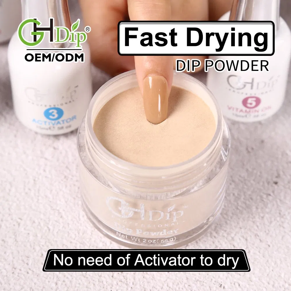 Custom Private Label Fast Drying Acrylic Nail Dipping Powder Colors