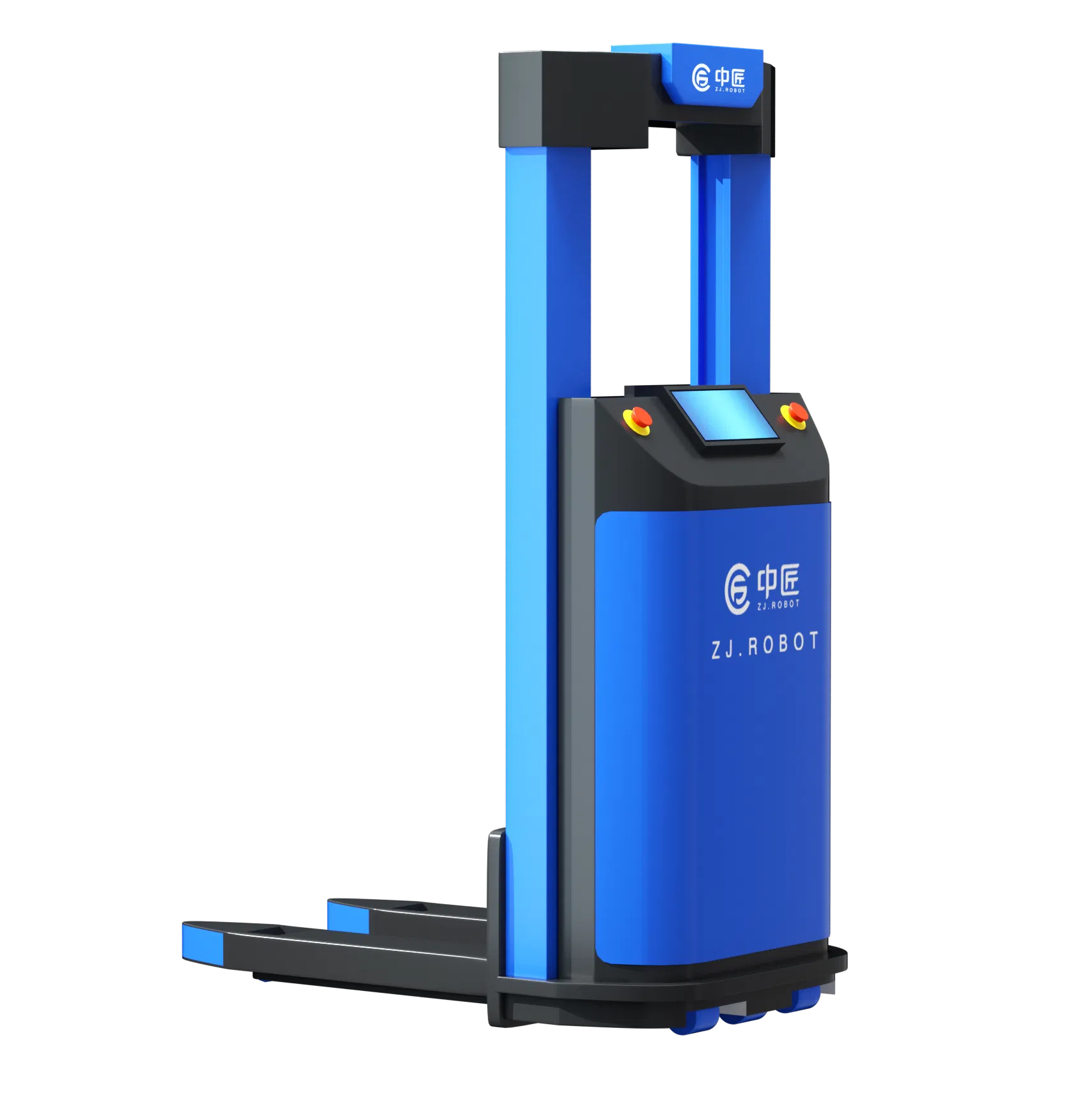 Unmanned Forklift Agv High Level Storage Stacker Truck, Load Capacity to 2000kg