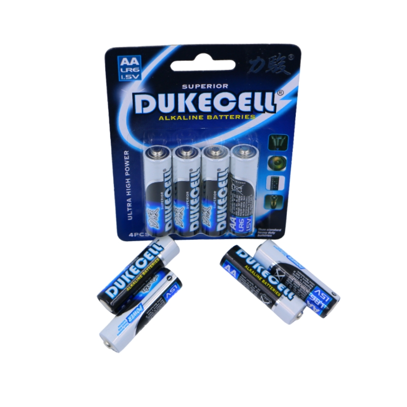 Батарейки AA алкалиновые DUKECELL 1.5V, 2 шт.