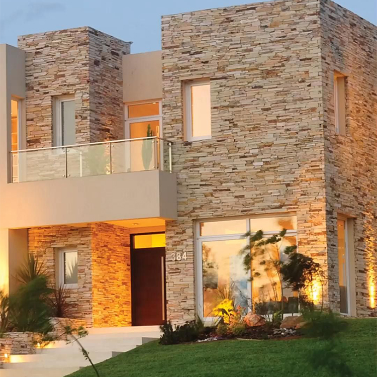 Wall Panel Waterproof Cultural Stone Artificial Granite Travertine Stone