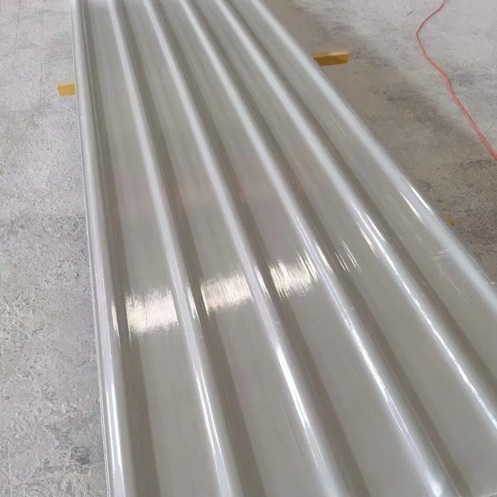 Paneles De Fibra De Vidrio Cresta Alta Fiberglass Roofing Panel