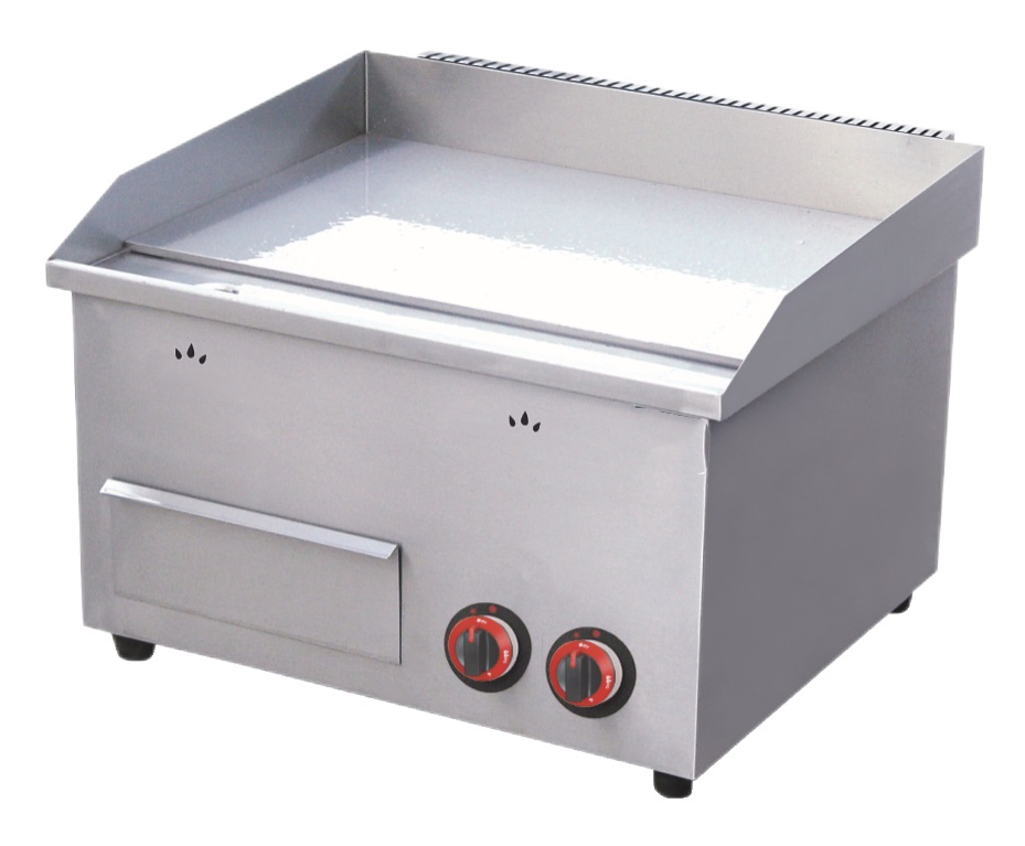 Factory Hot Sale Tabletop Gas Grill Griddle Machine Et-PLC-718