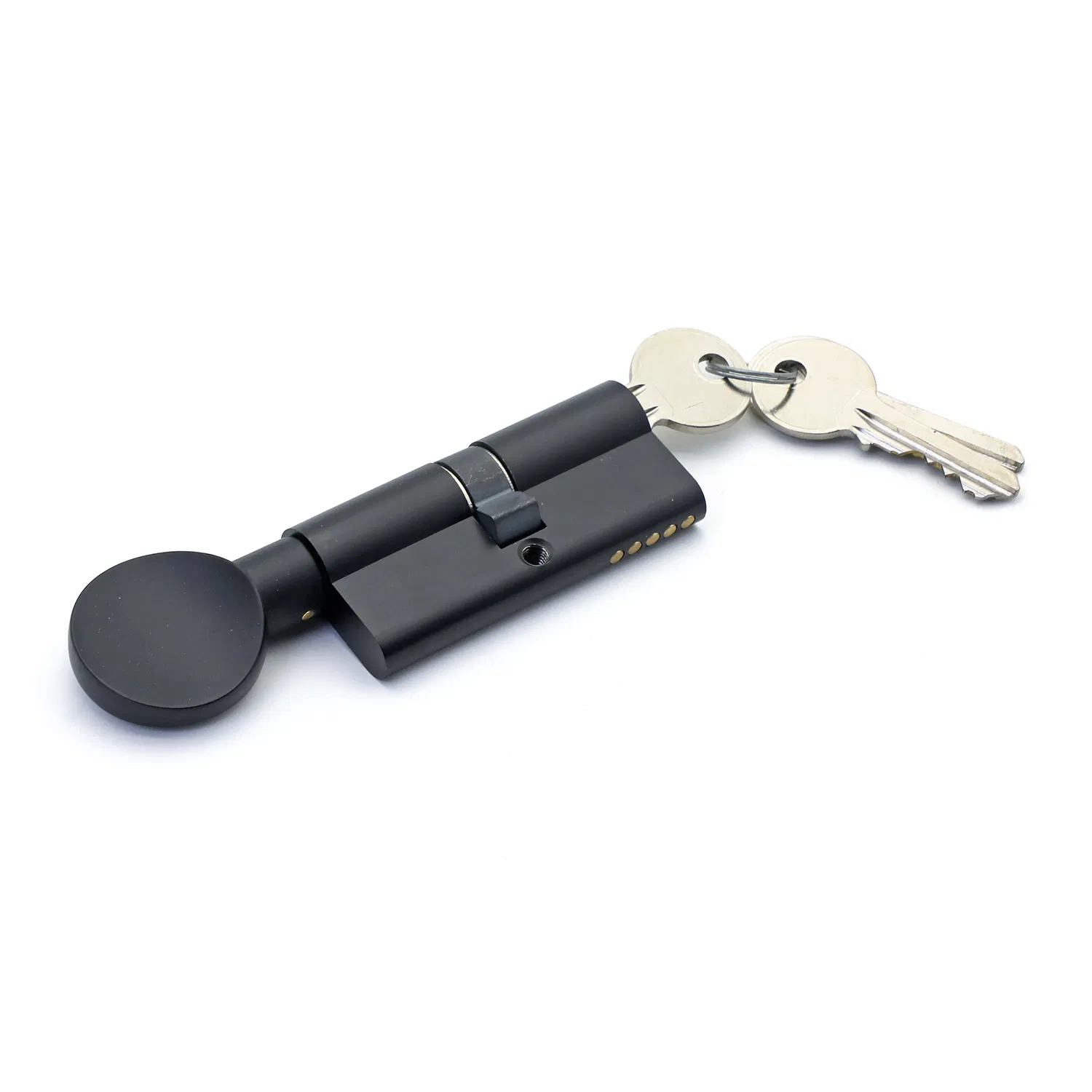 60mm/70mm/80mm/90mm Single Open Golden Surface Knob Lock Cylinder