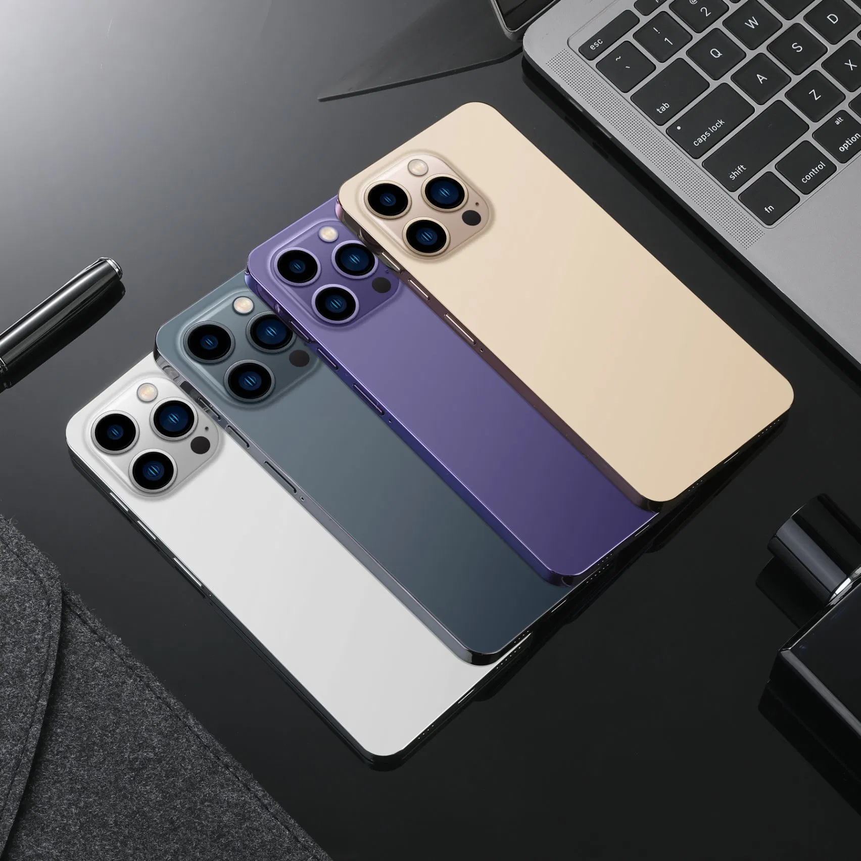 Wholesale I14PRO Max OEM ODM 4G Mobile Smart Phone, Ready in Stock