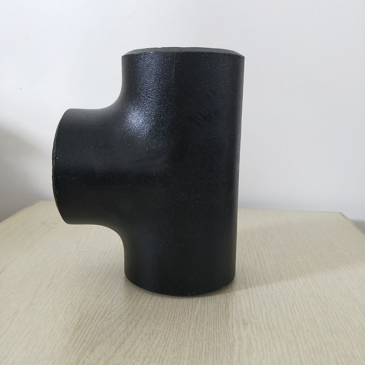 ANSI B16.9 DN300 12" Sch40 Buttweld Stainless Steel Carbon Steel A234wpb Reducing Butt Welded Carbon Steel Equal Seamless Fittings Tee for Gas