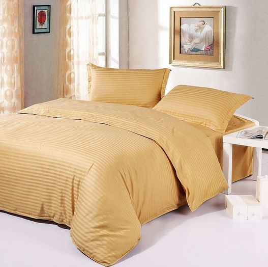Custom Size Logo Wholesale 4PCS Polyester Bedding Set Home Hotel Bed Sheet Set Hotel Linen
