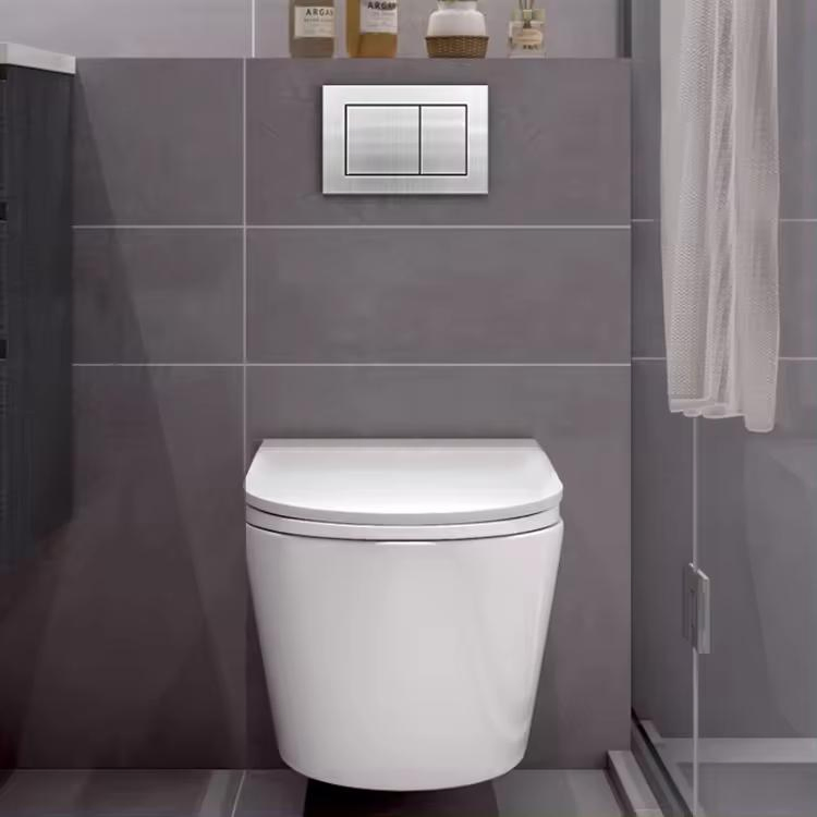 Bathroom Wall Hanging Toilet Accessories Fix in Wall Hidden Toilet Concealed Cistern