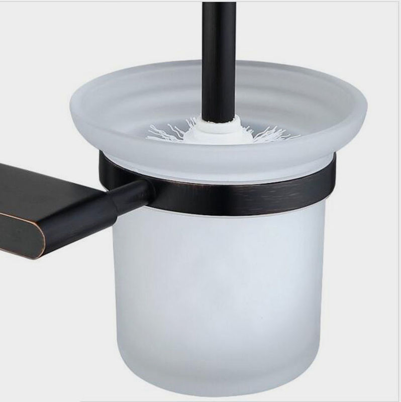 Bathroom Accessory Chrome Brass Hotel Toilet Brush Holder