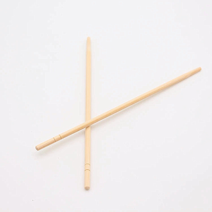 Factory Disposable Tableware Natural Custom Logo Disposable Individually Wrapped Bamboo Chopsticks