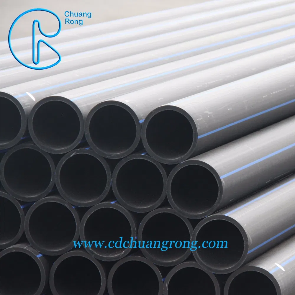 PE Water Pipes ISO4427 Standard HDPE China Professional Manufacturer