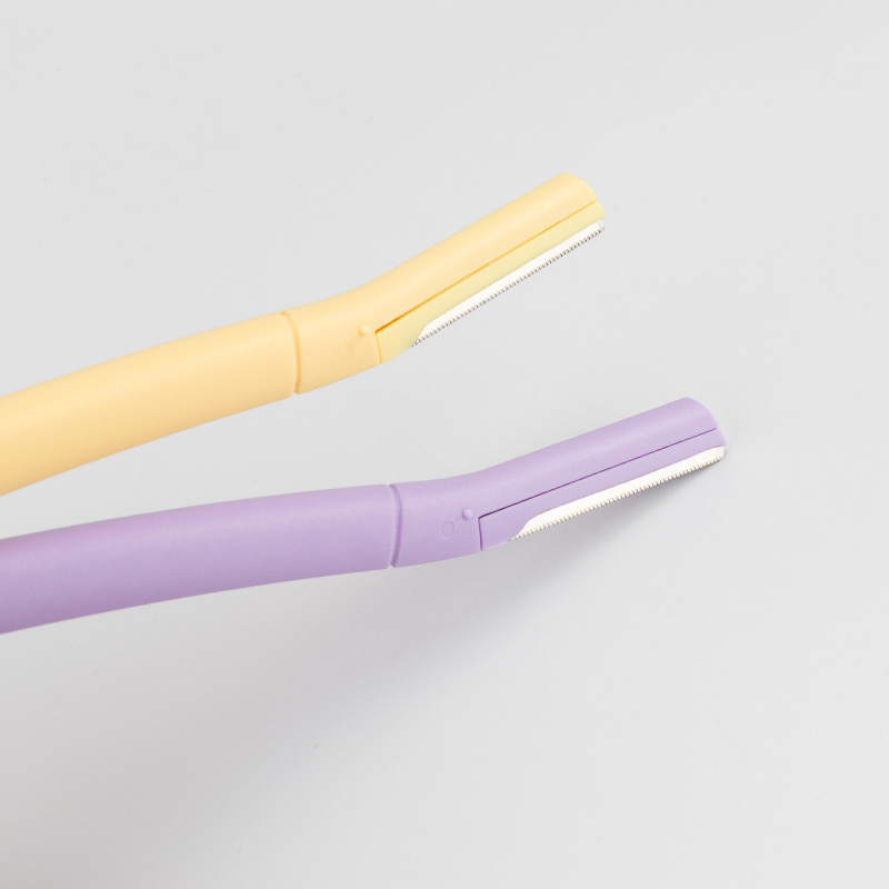Hot Selling Private Label Makeup Tool Women Facial Eyebrow Razors Pack