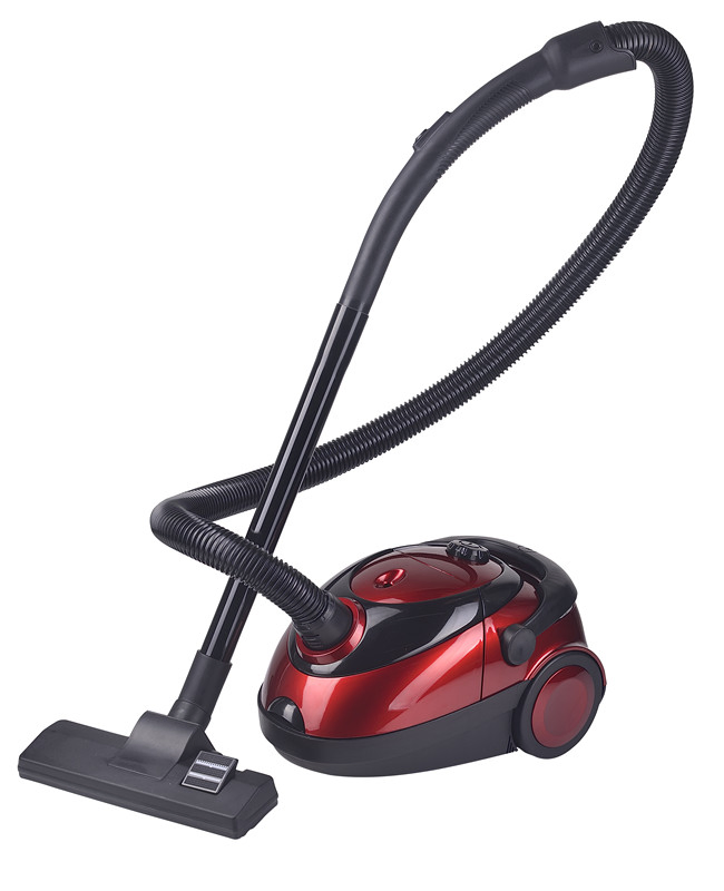 2 in 1 Carpet/Hard Floor, Washable Bag Canister Vacuum Cleaner