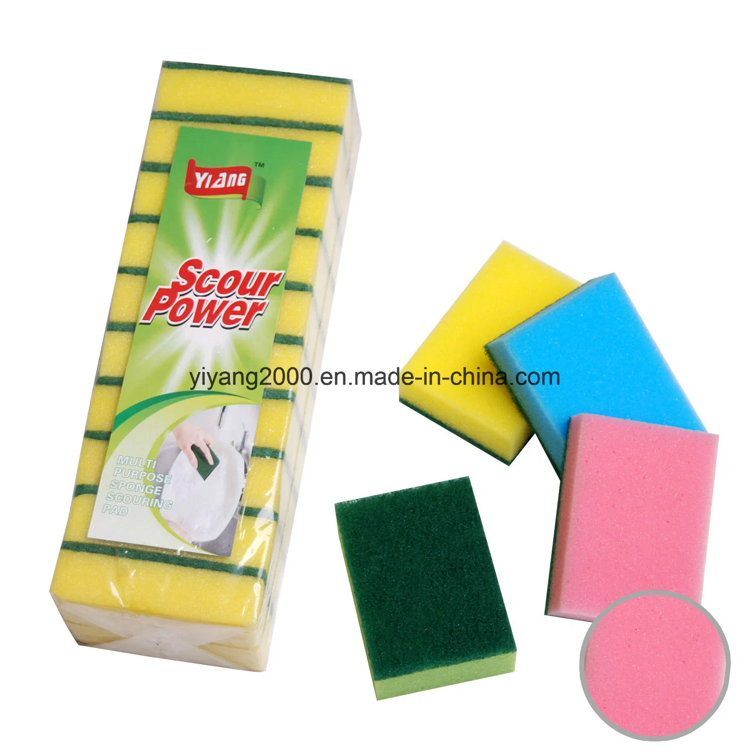 Kitchen Sponge Scouring Pad (YS01)