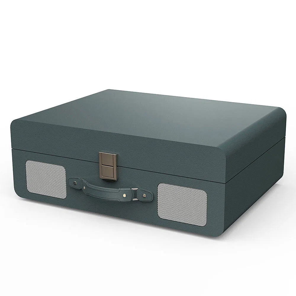 Портативный проигрыватель винила с Bluetooth и колонками