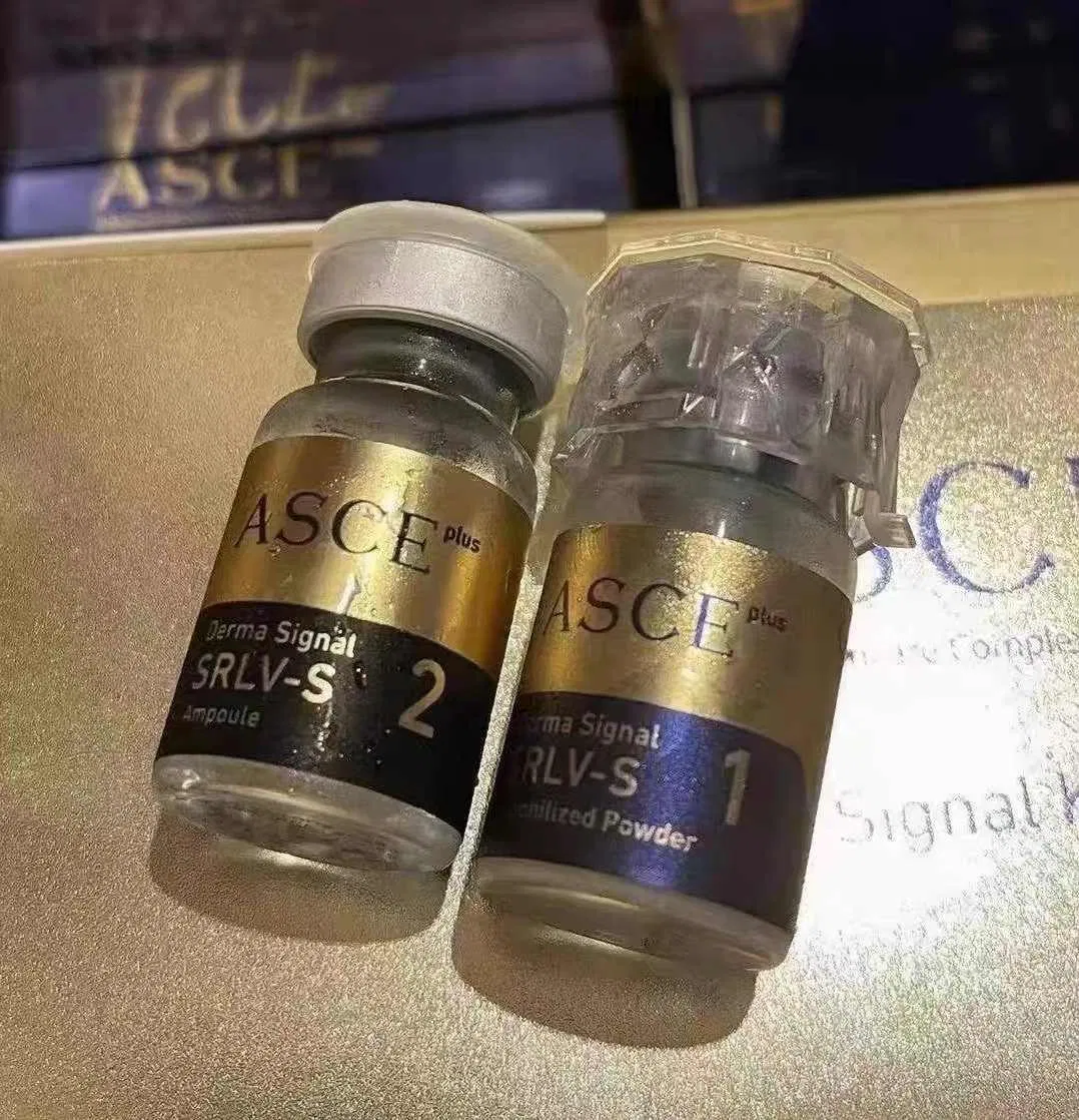 Korea Freeze-Dried Exosome Solution Asce+ Exosome Human Stem Cell Derma Signal Kit Srv-S Grow-Th Factor Skin Care Anti Aging for Brightening Skin