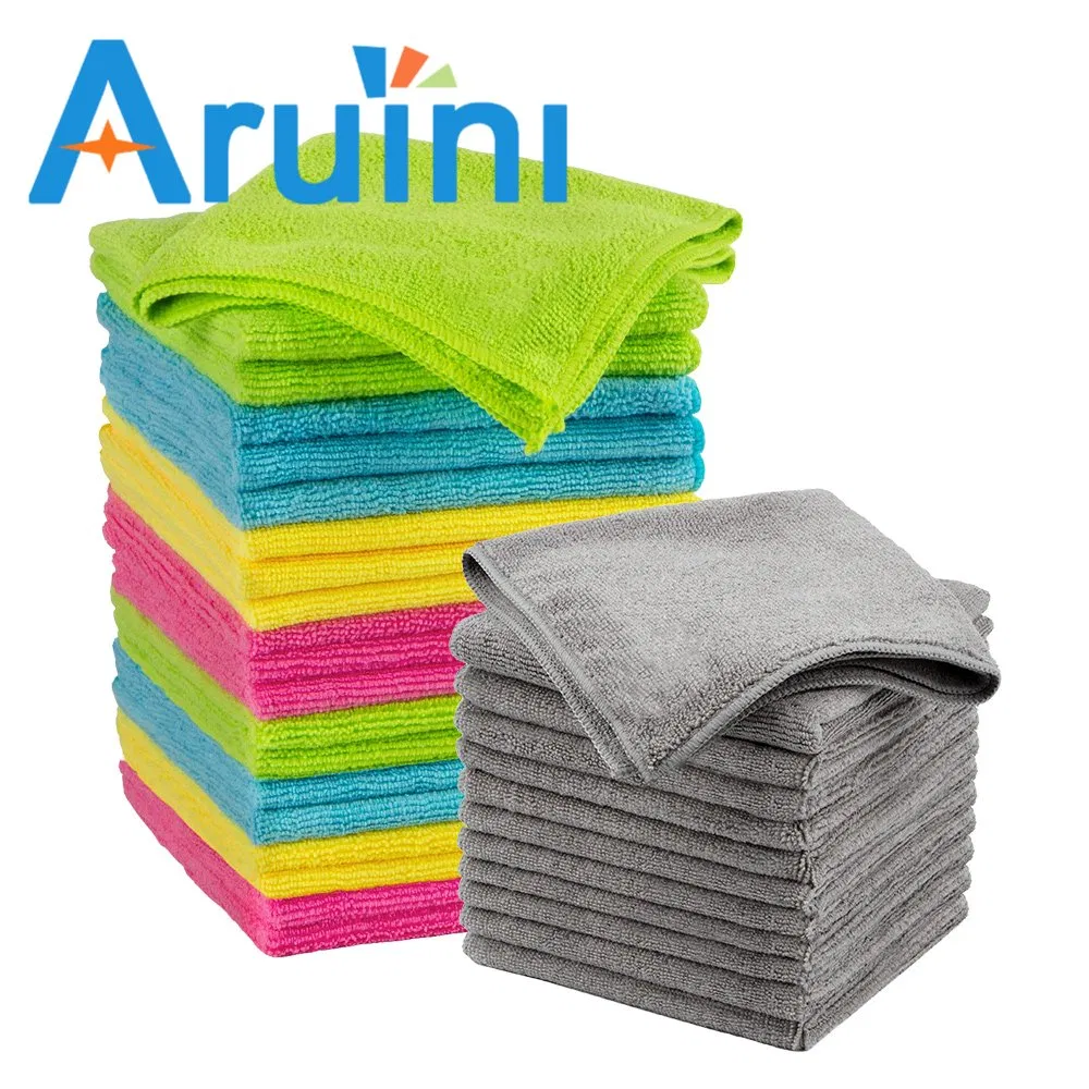 China Manufacturers Microfiber Towel Private Label Wholesale Microfiber Towel Household Cleaning Cloth