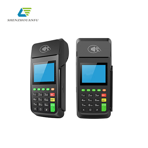 Wireless Touch Screen Swiping Card POS Terminal Machine with Thermal Printer