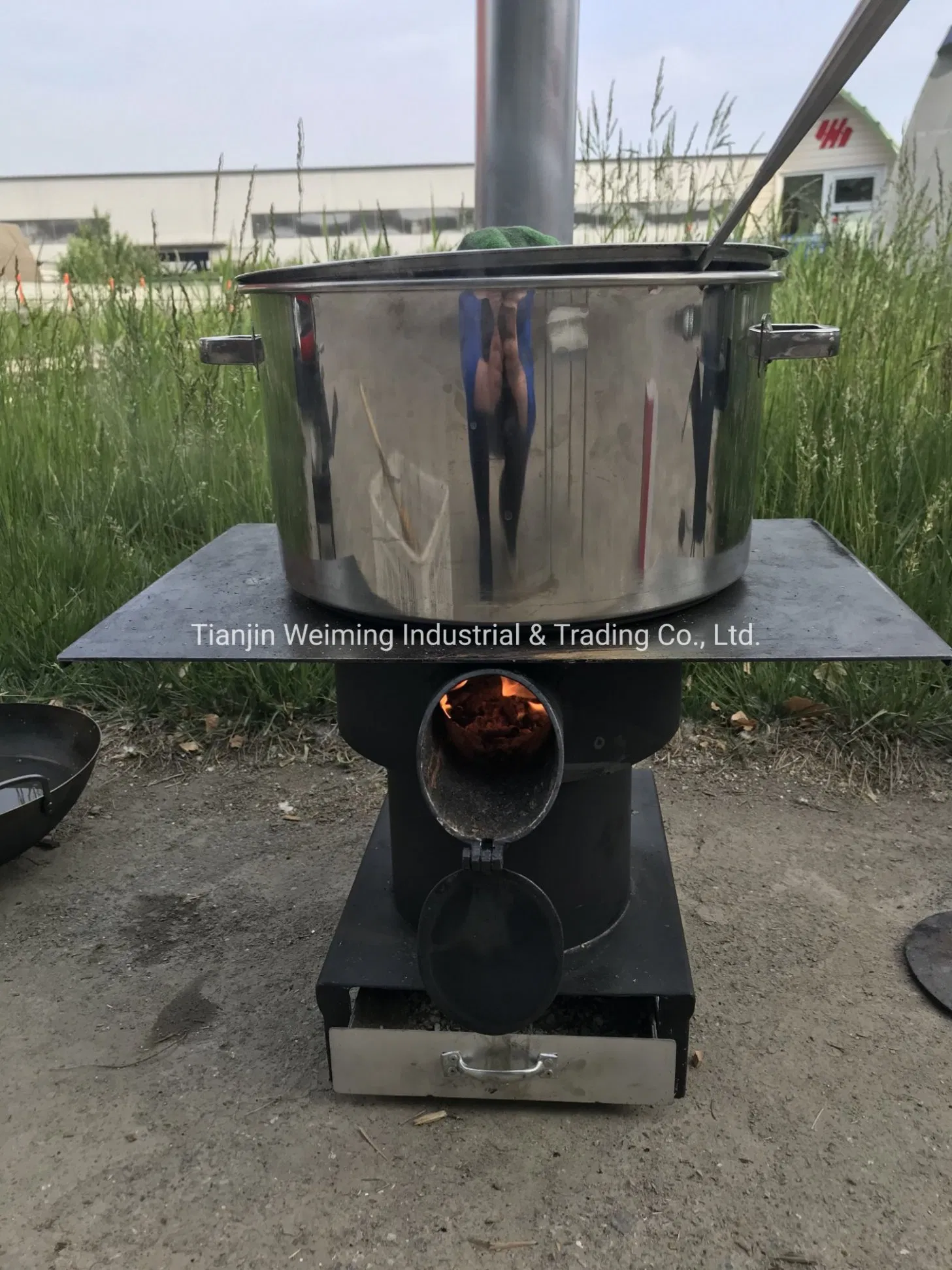 WMLZ-002 Heating stove wood charcoal biomass pellet burning home stove