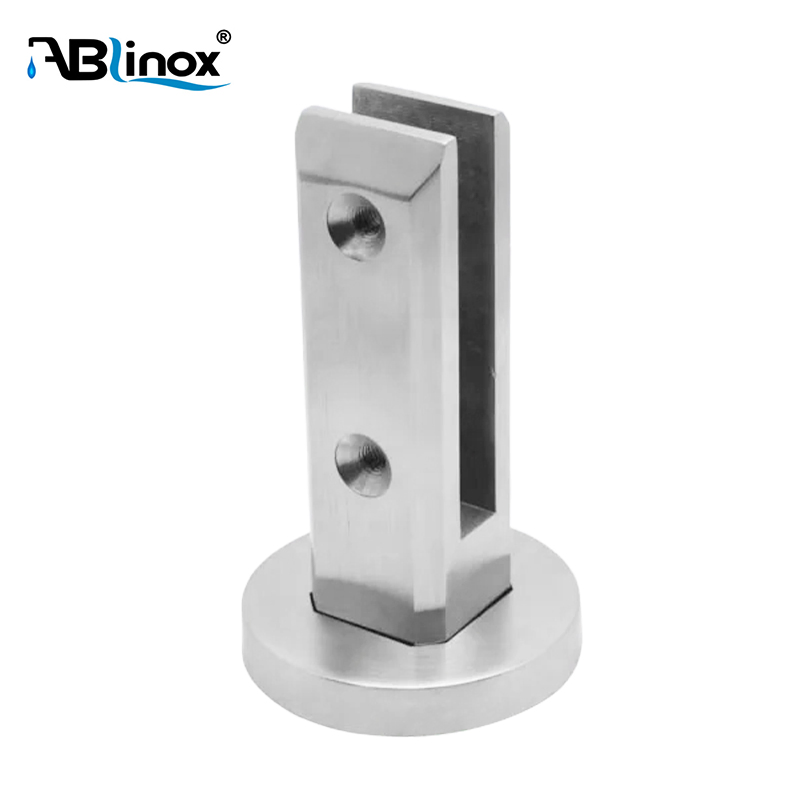 Casting 304 Stainless Steel Frame Wall Mount Flange Fixings Glass Spigot