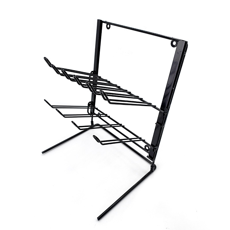 Hose Clamp Racks with 10 Loops/ Headers for Storage Displays