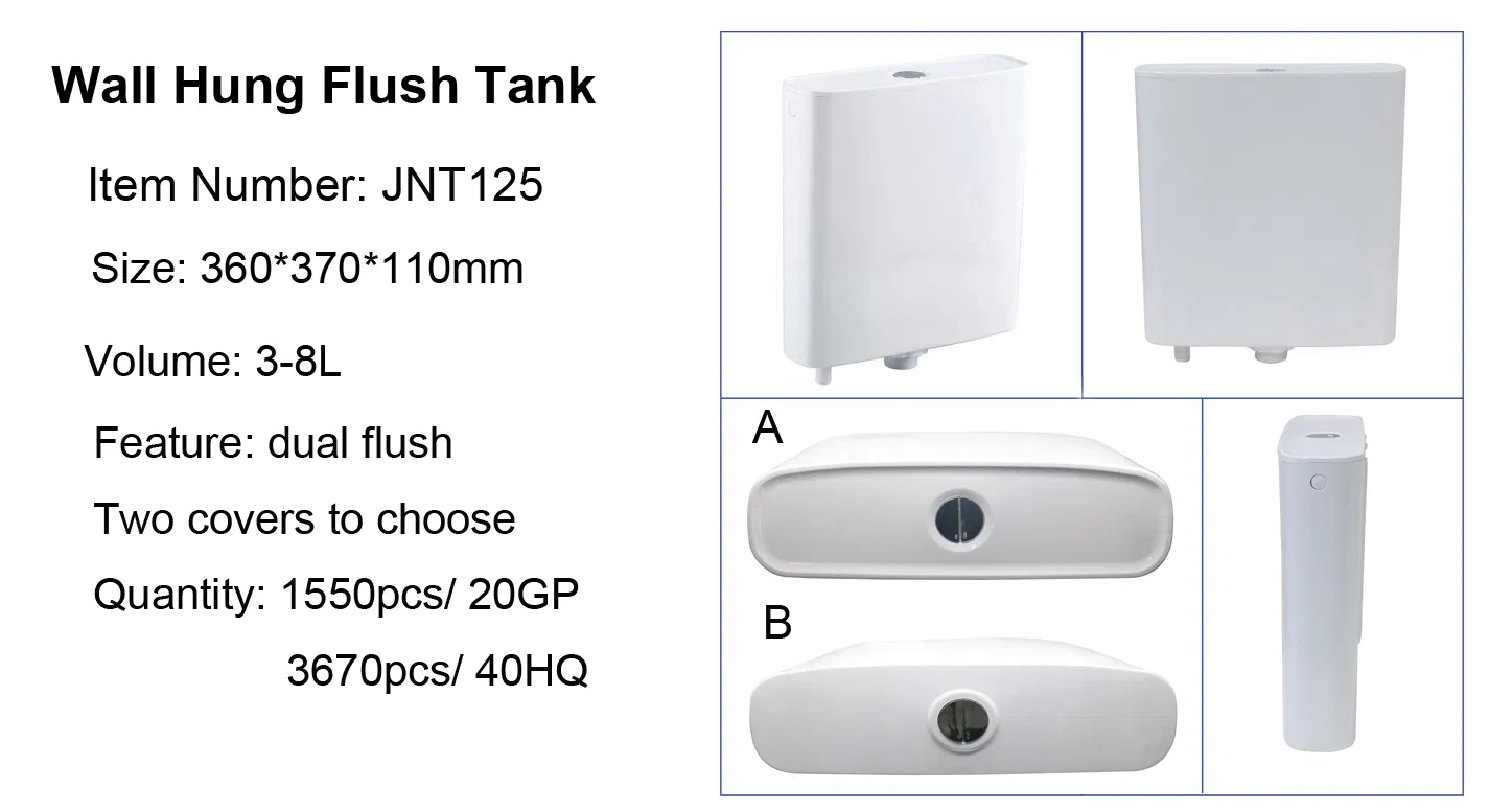 Plastic Toilet Water Tank and Flush Tank