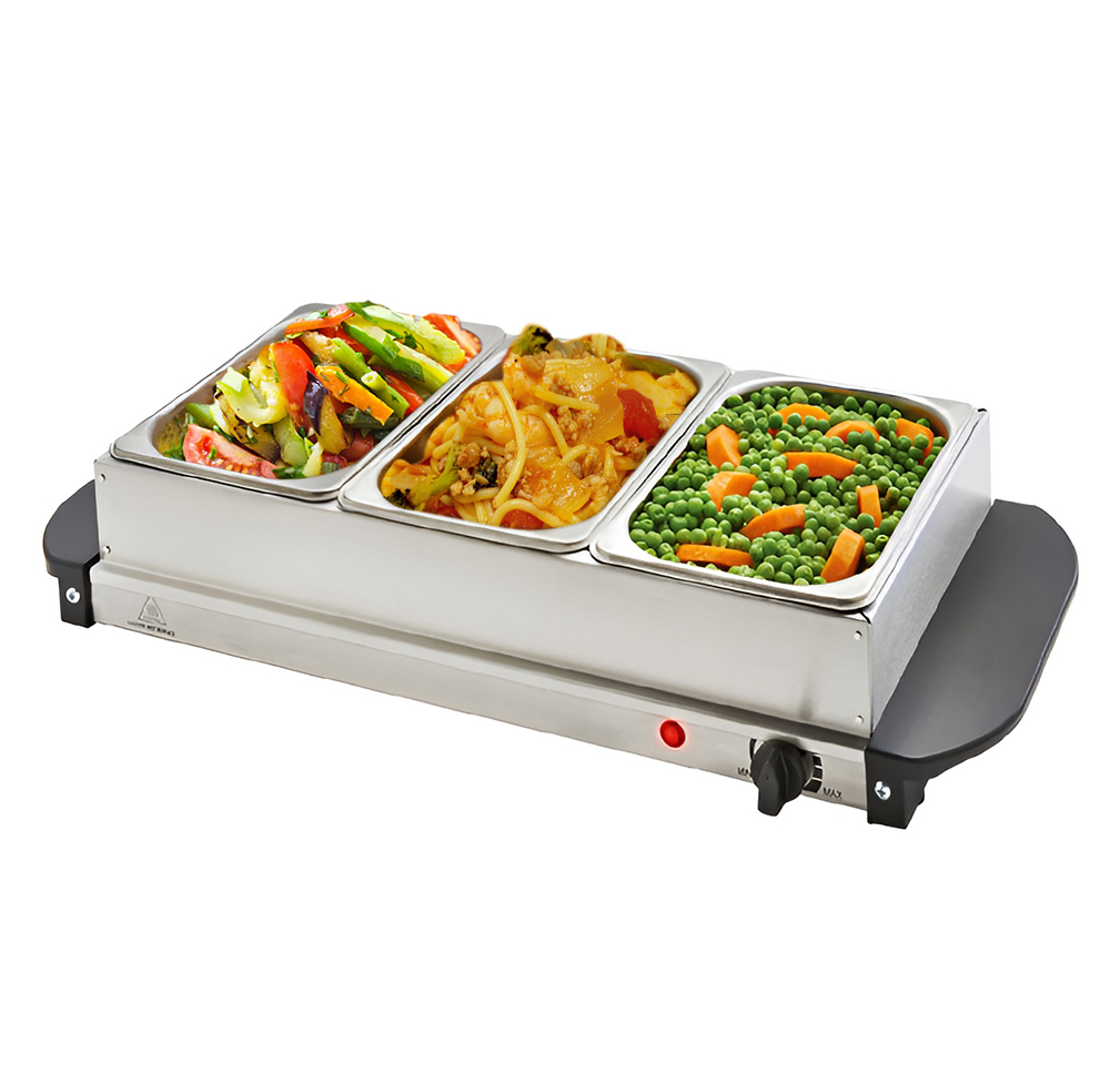 High-Quality Stainless Steel Roll-Top Chafing Dish/Buffet Food Warmer