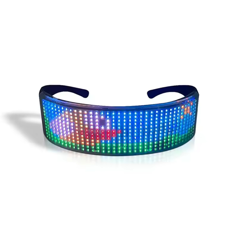 Manufacturer Sale Full Color Wireless APP Control Flashing LED Glasses
