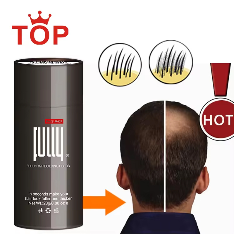 High Profit Cosmetic Product Instant Cover Hair Loss Powder Hair Thickening Fibers