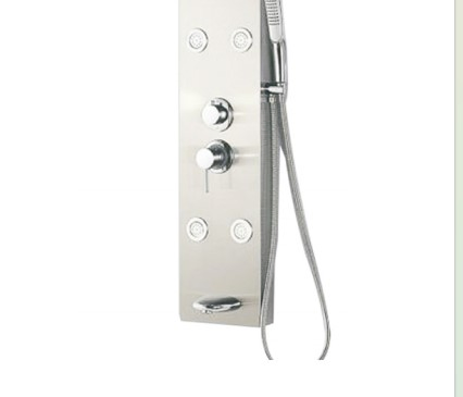 Ec-1005 Shower Panel Bathroom Wall Mounted Stainless Steel Waterfall Shower