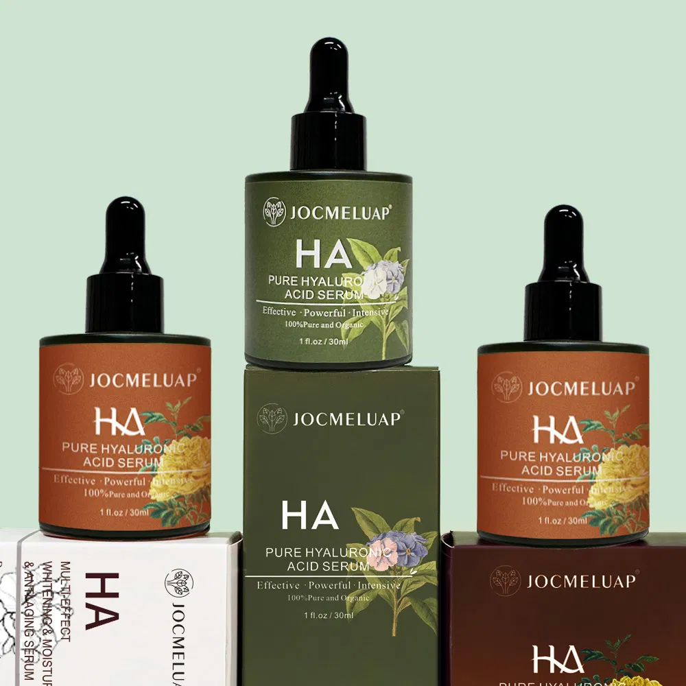 Private Label Face Anti Aging Serum Niacinamide Retinol Hyaluronic Acid Vitamin C Skin Care Facial Serum