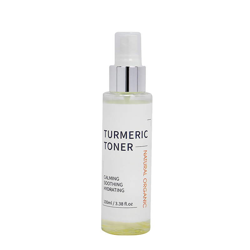 Beauty Cosmetics Skin Care Hydrating Lightening Turmeric Face Toner Spray