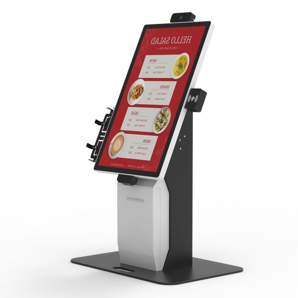 Versatile 21.5 Inch POS Terminal Stand for Restaurants