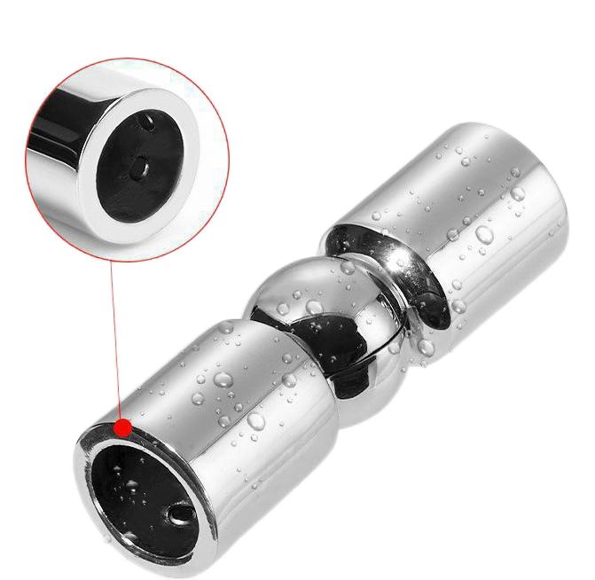 OEM Bathroom Stainless Steel Glass Hardware Shower Accessory Tube to Tube Joint Fitting Rod Connector Glass Clamp