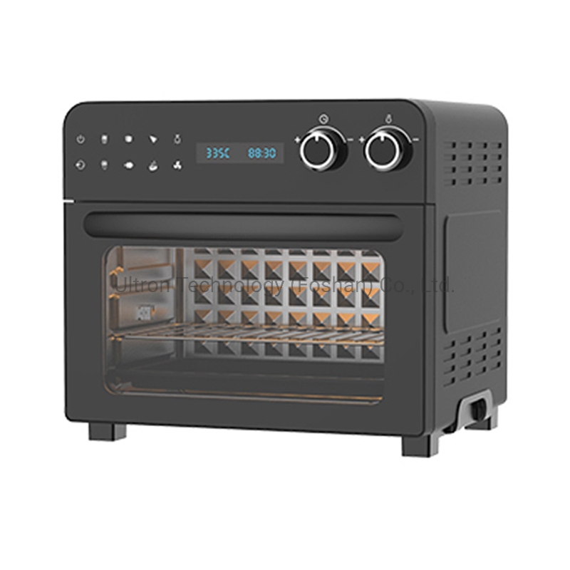 23L Large Digital LED Screen Convection Oven Air Fryer Oven with Rotisserie and Dehydrator