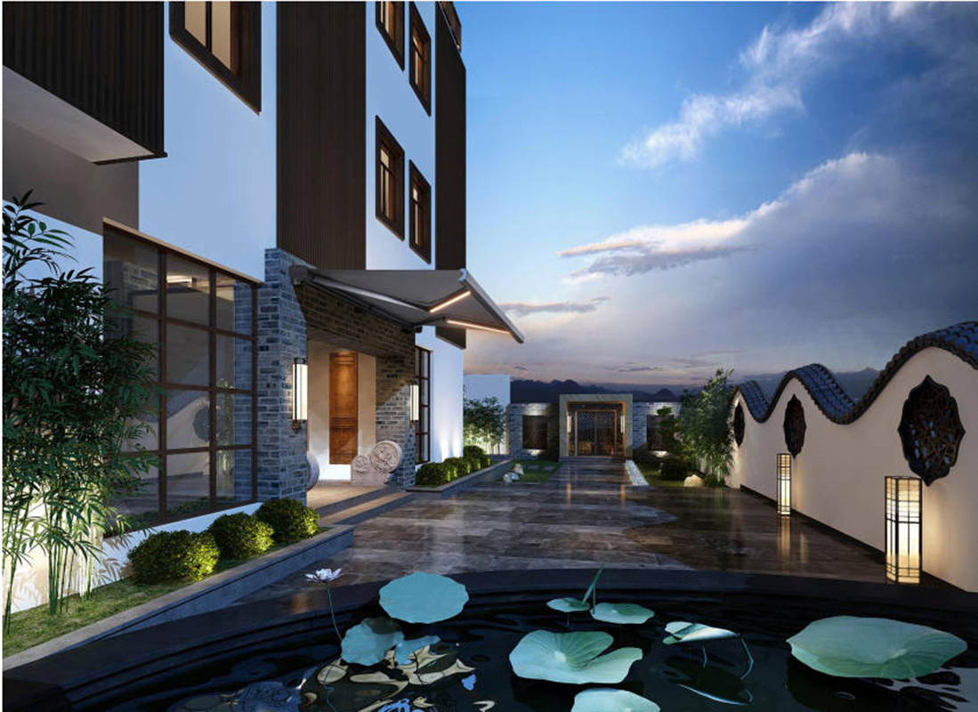 Commercial Grade Retractable Awning for Cafe, Restaurant, and Outdoor Areas