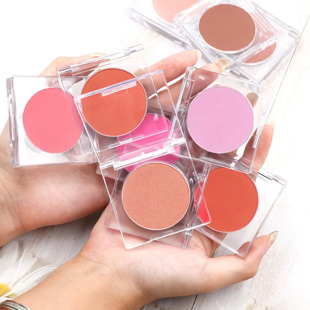 15 Colors Blush Long Lasting Individually Pink Packaged Private Label Waterproof Facial Cosmetics Blusher