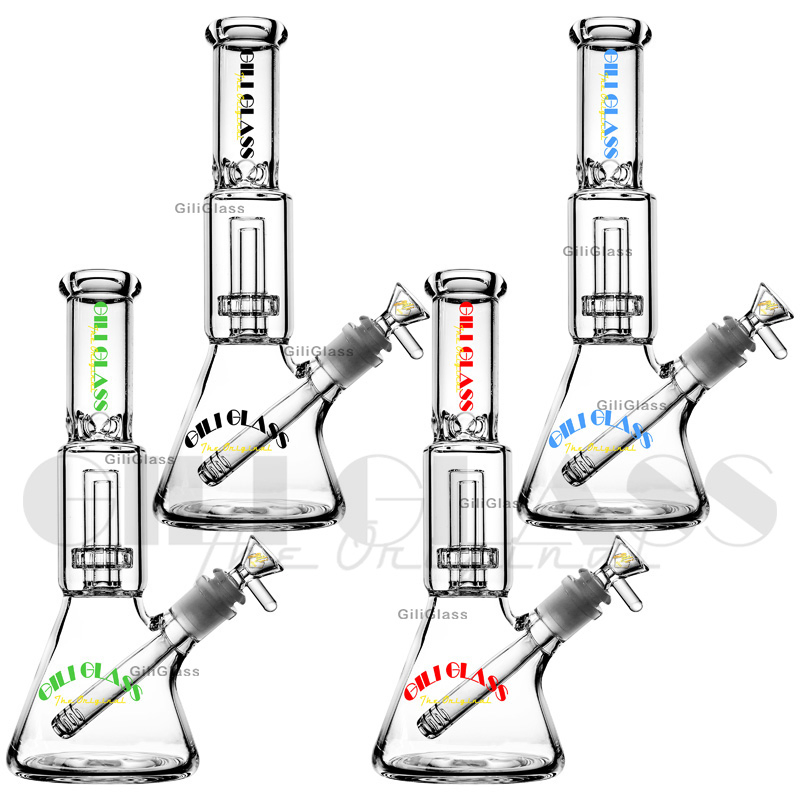 Gili-041 Giliglass 11 Inches Portable Mini Hookah Glass Bubbler Glass Smoking Pipe