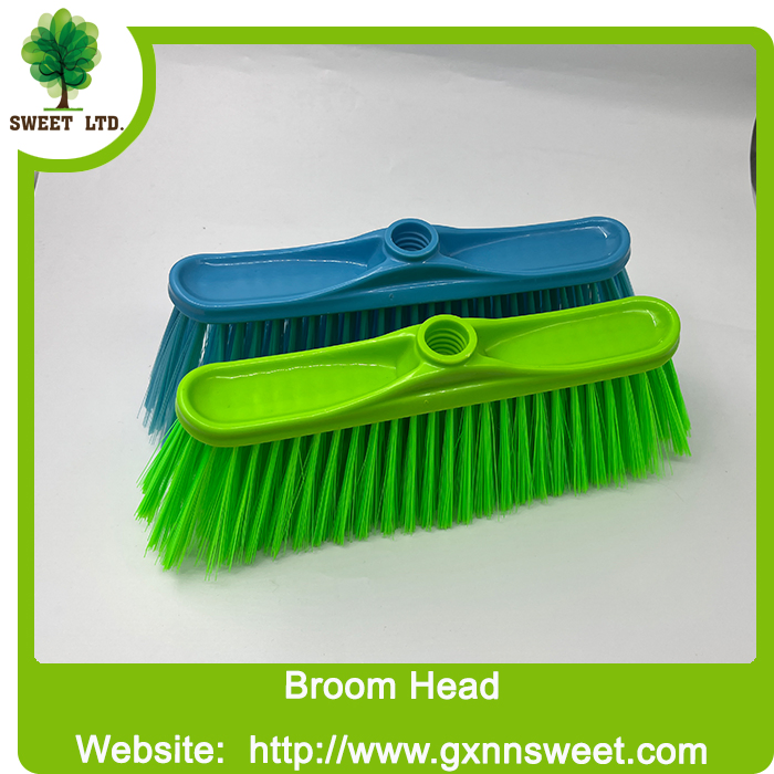 Household Cleaning Products Sweep Floor Custom Plastic Broom Head Brush