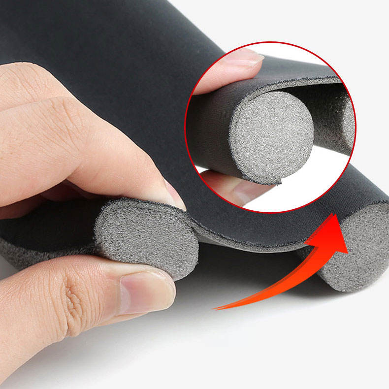 Door Seal Draught Draft Guard Sound-Proof Reduce Noise Energy Saving Weather Stripping Under Door Twin Draft Stopper Floor Mount