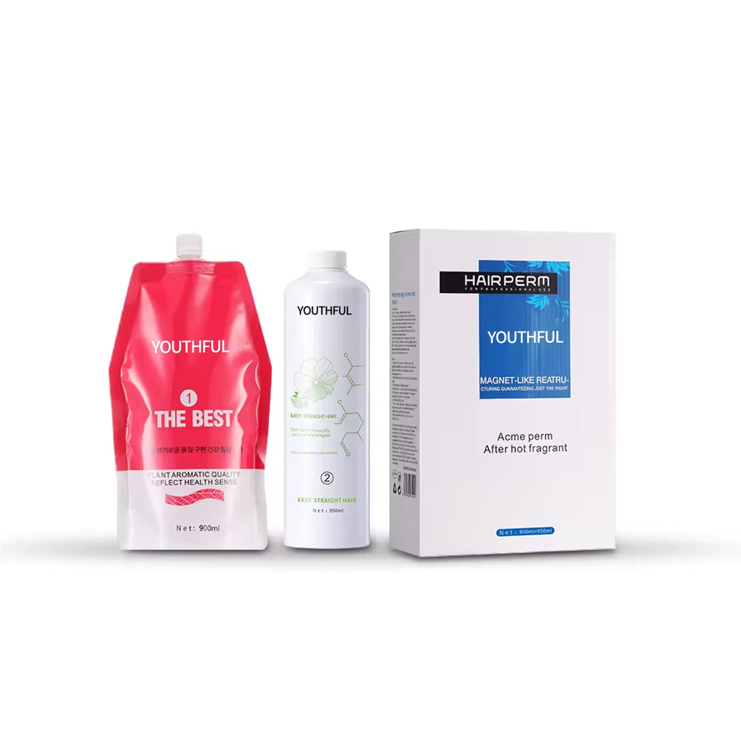 Salon Use 900ml Curling Hair Hot Perm Cream